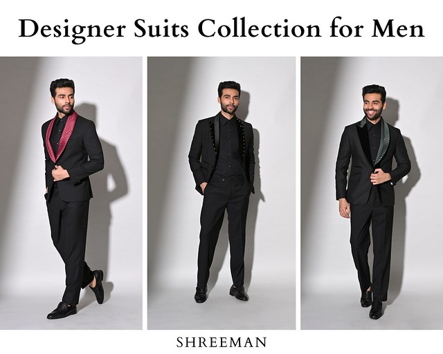 Buy Men’s Suits Online at Best Prices | Shreeman