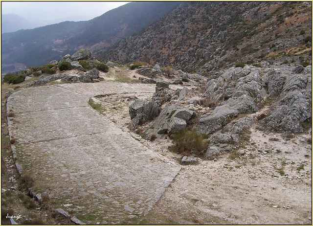 🇪🇸 🇪🇺 Calzada romana (Castilla y León, España, 25-3-2005) ⭐