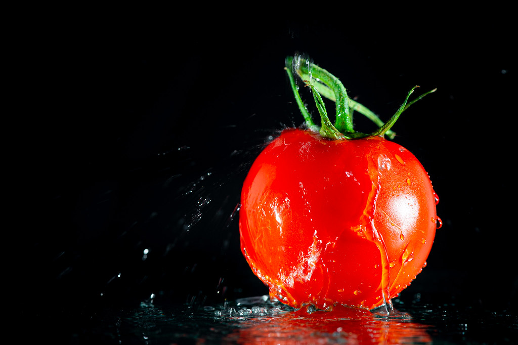Flooding the tomato - My entry for todays 