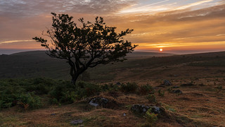 Sunrise over Dartmoor