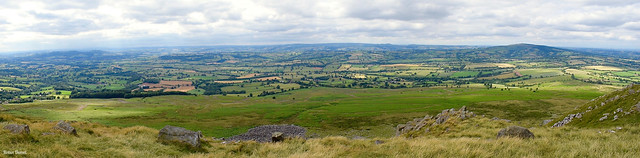 View from Titterstone Clee Hill.