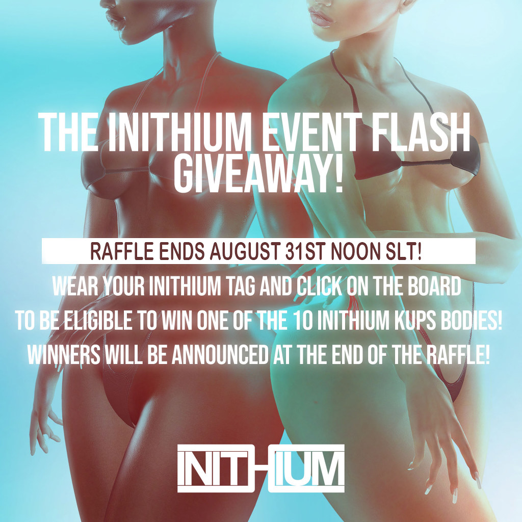 The Inithium Event - Flash Giveaway - Win a Kupra KUPS body!!