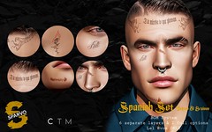 [SPARVO] Spanish Set - Tattoo & Bruises
