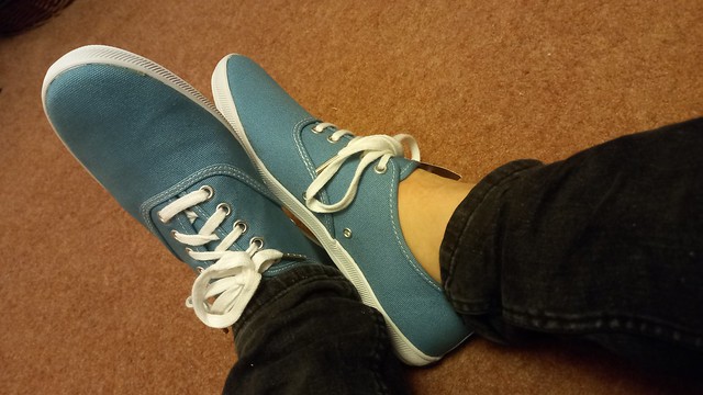 My light blue plimsoll collection