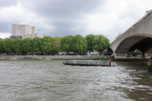 Narrowboat on the Thames