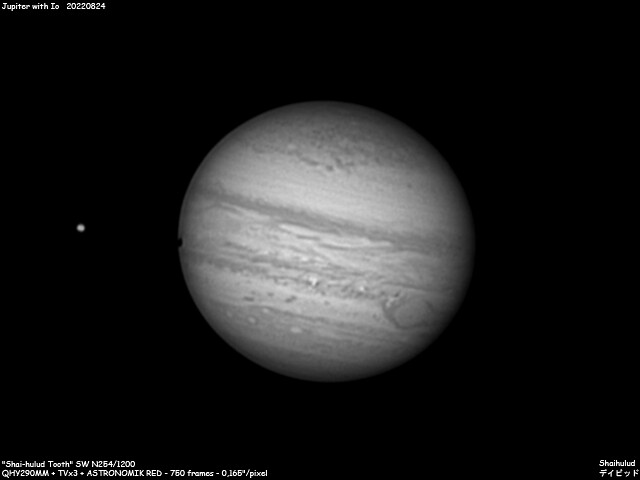 Jupiter with Io 20220824
