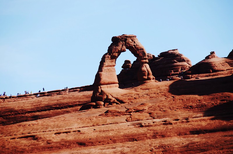 Delicate Arch, taken from Delicate Arch Viewpoint (4)