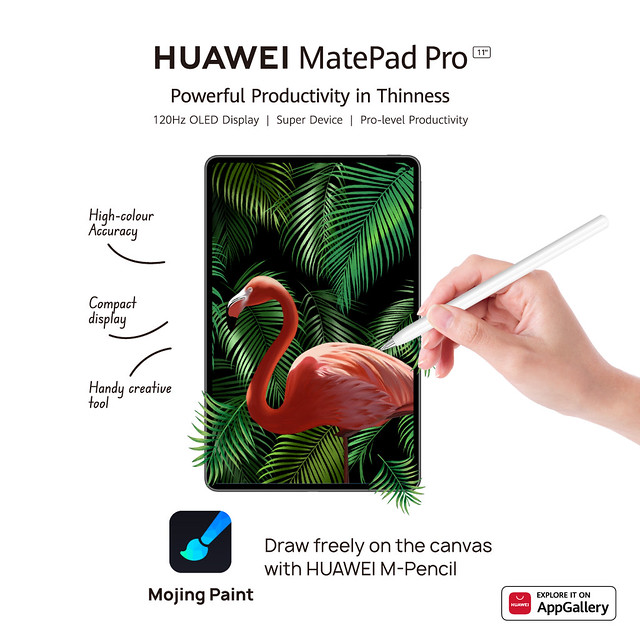 Productivity Booster HUAWEI MatePad Pro 11 is Available Nationwide on 27 August 2022