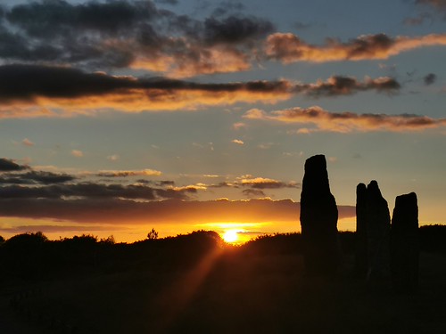 Sunset over St. Just Brittany Aug 22 (11) by Funny Cyclist, Standing Stones and other Megaliths of St Just <a href="https://storymaps.arcgis.com/stories/3edd0a8