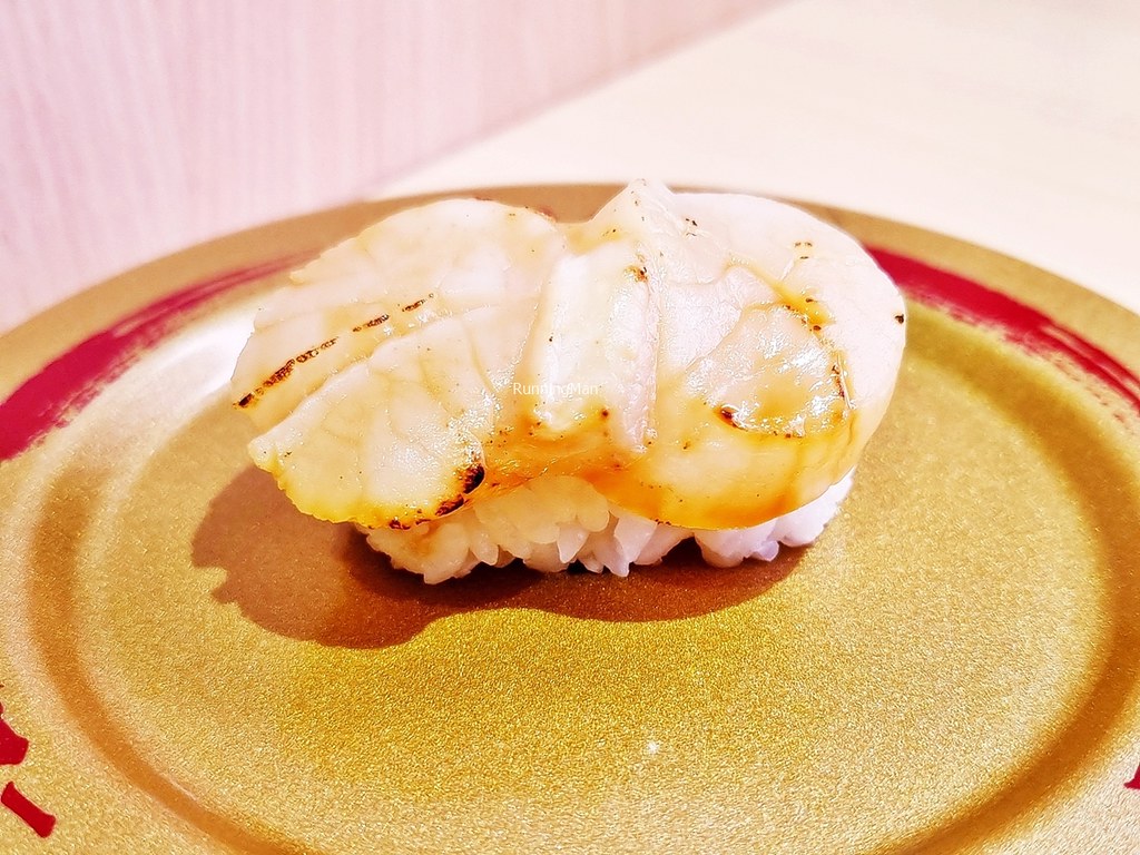 10 Torched Soy Sauce Jumbo Scallop Sushi