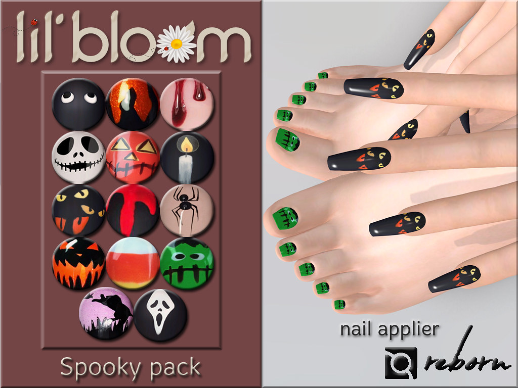 {LB} eBODY REBORN Nail applier: Spooky