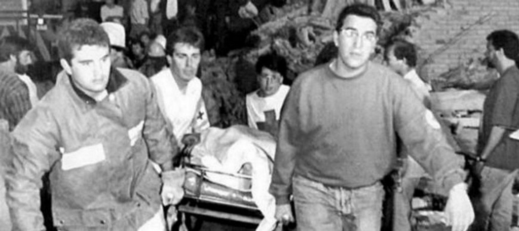 FOTOGRAFÍA. VICH (BARCELONA), 29.05.1991. Este miércoles, 29 de mayo de 1991, la banda terrorista ETA ha masacrado a diez personas, cinco de ellas niños. Efe (2)