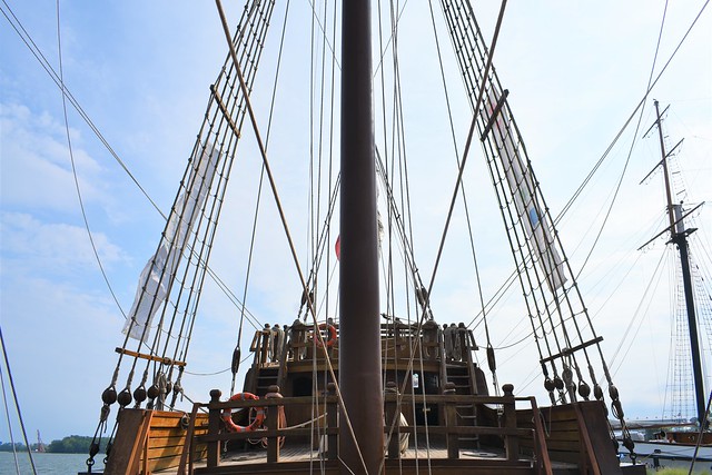 Rigging & ropes on the 