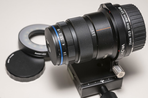 カメラ レンズ(ズーム) LAOWA 25mm F2.8 ULTRA MACRO 2.5-5X はたいへん素晴らしい高倍率 