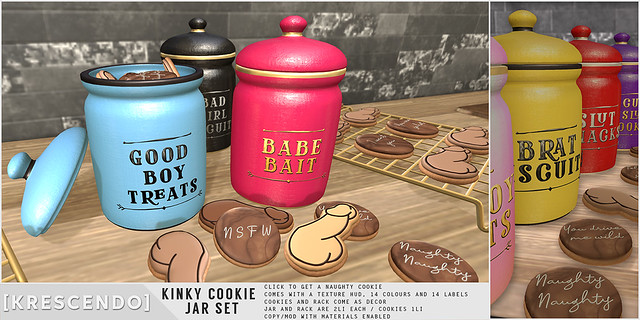 [Kres] Kinky Cookie Jar Set