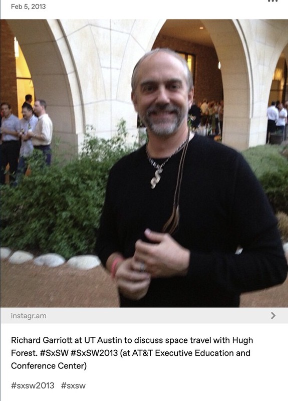 SxSW 2013 Preview Talk on Space with Richard Garriott