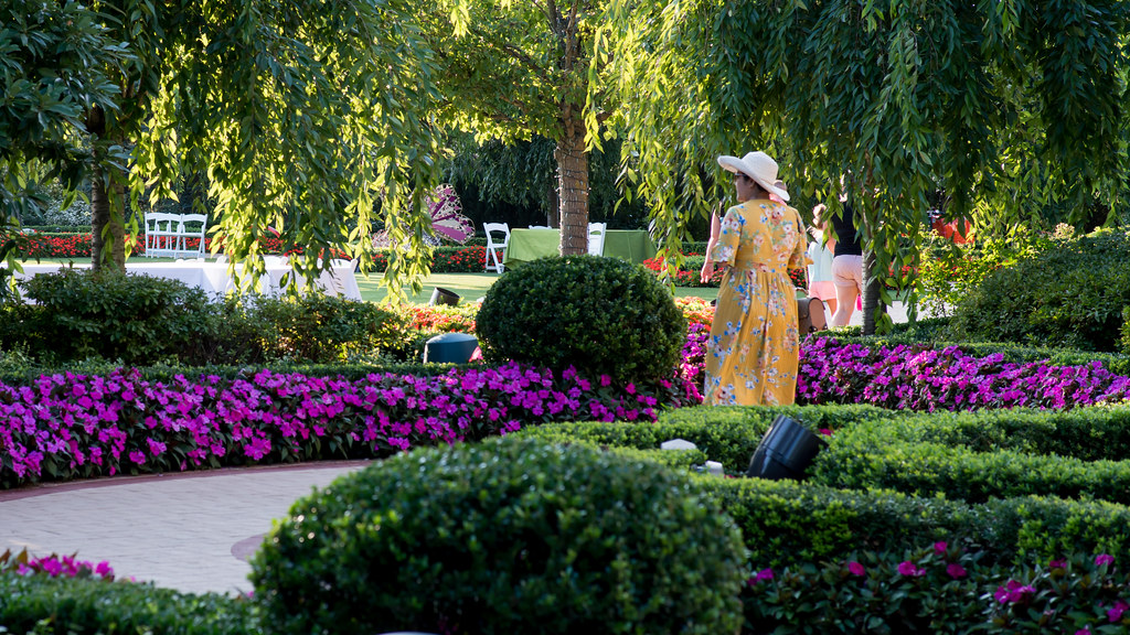 A summer time visit to the Encore Casino's Garden