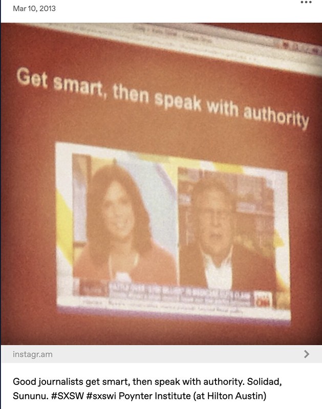 SxSW 2013: journalists should get smart to speak with authority