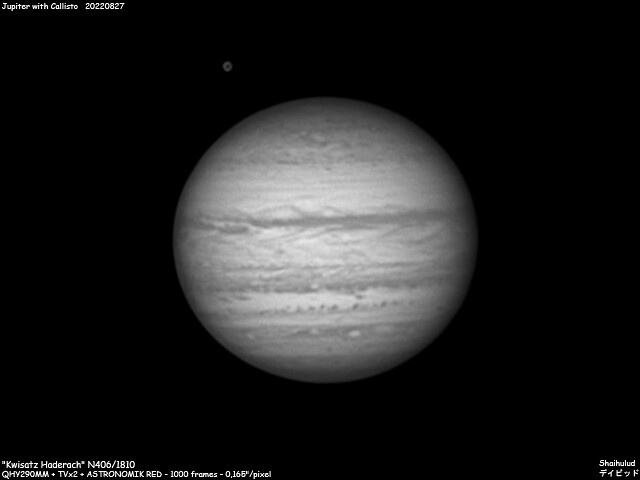 Jupiter with Callisto 20220827