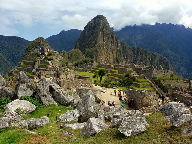 Machu Picchu, vista panorámica.