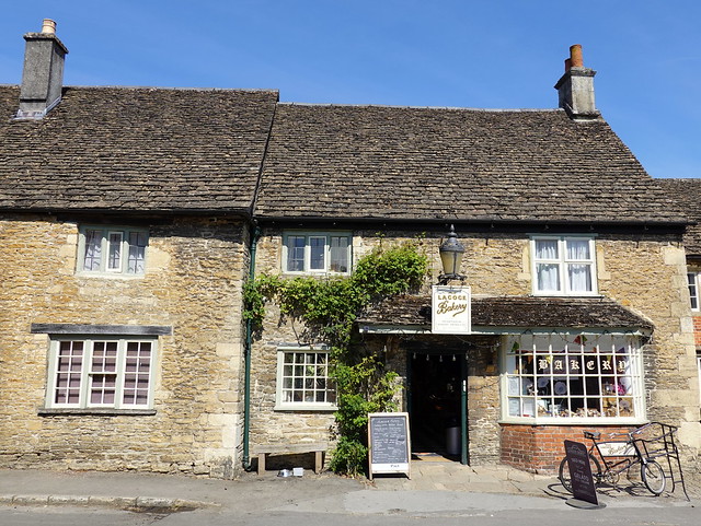 Bakery in the village of Lacock in Wiltshire