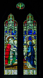 Buntglasfenster der St. Mary's Church in Auckland