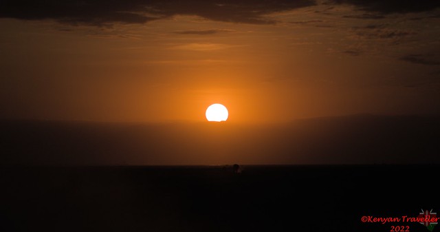 Sunset at Amboseli - 2