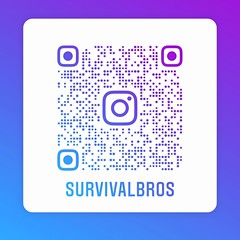 Open camera and add SURVIVAL BROS on Instagram!