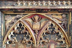 spandrels: the dragon and St George