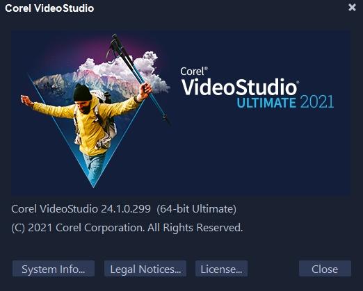 Corel VideoStudio Ultimate 2021 24.1.0.299 x64