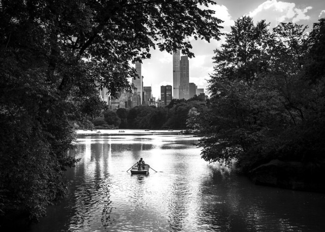 Central Park Boating Lake New York