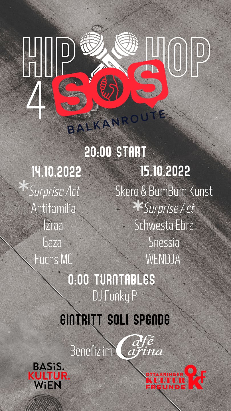 Hip Hop 4 SOS Balkanroute 2022