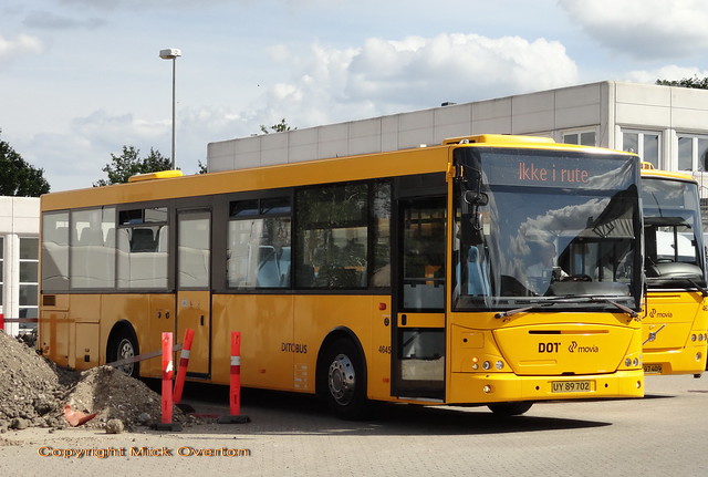 Well turned out 2006 Jonckheere Transit Ditobus 4645 is working from Roskilde garage on a Sunday