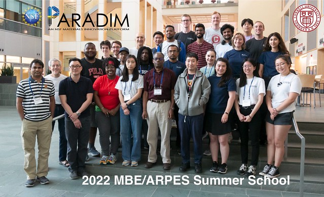 2022 MBE ARPES Summer School