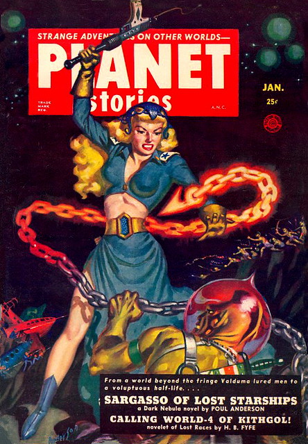 Planet Stories / January 1952 (Vol. 5 #4)