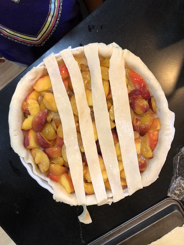 Late Summer Mixed Fruit Pie