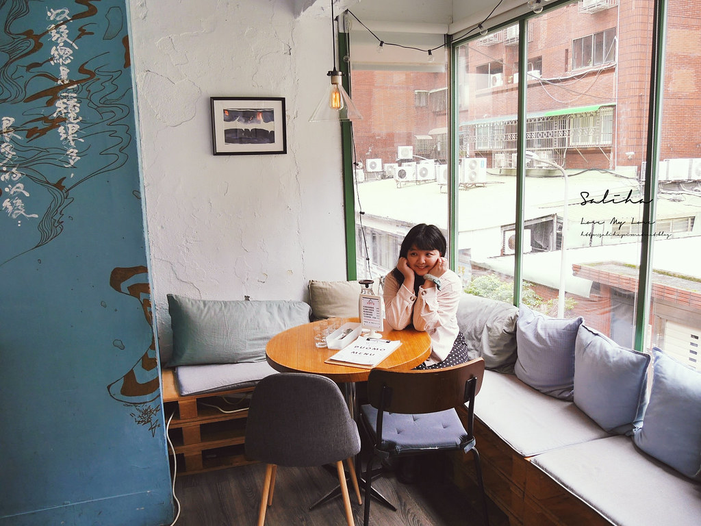 台北大安區餐廳咖啡廳下午茶推薦獨棟餐廳多麼Cafe平價午餐六張犁站餐廳 (3)