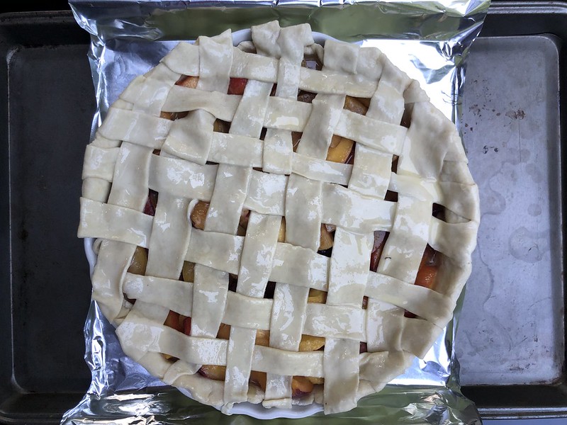 Late Summer Mixed Fruit Pie