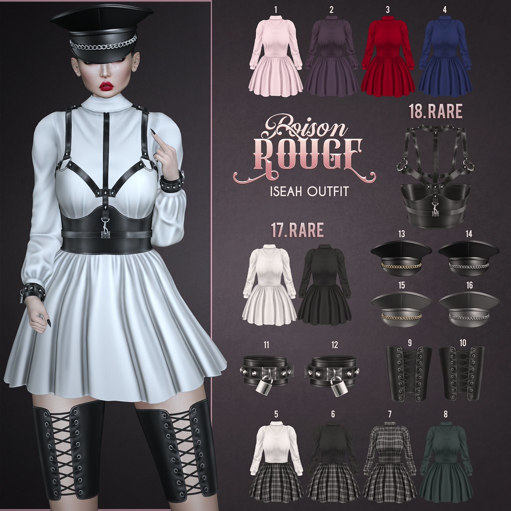 POISON ROUGE Iseah Outfit @The Arcade