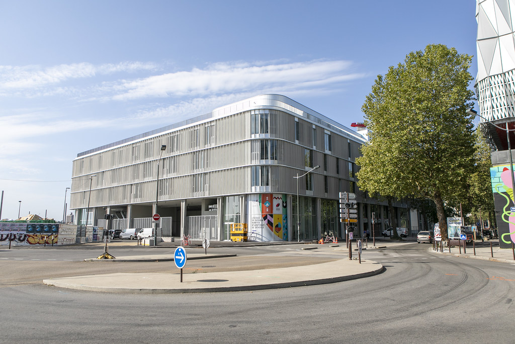 Nouveau bâtiment de L'École de design Nantes Atlantique - Work in progress