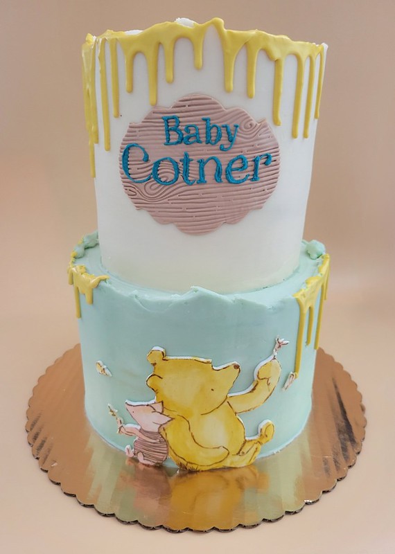 Winnie and Piglet Cake by Cakes Reanimated