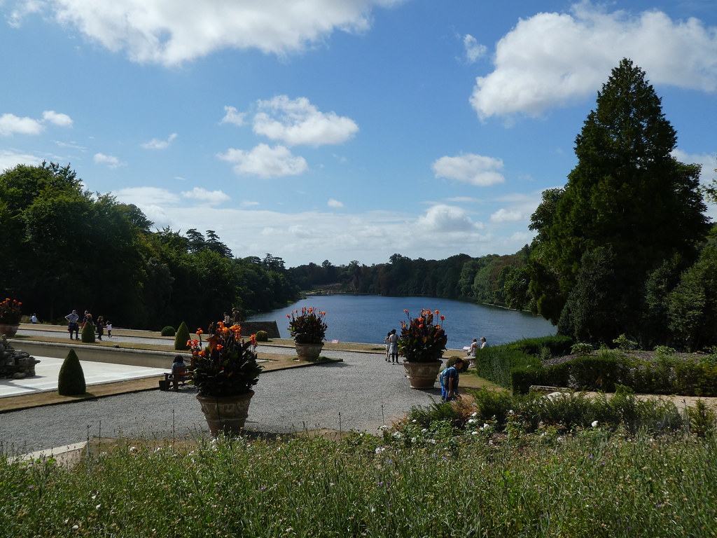 View of the Great Lake from the Water Terrace, Blenheim Palace