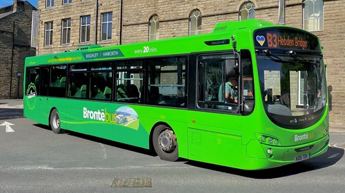 K100 TDV ‘The Keighley Bus Company’ No. 1751 ‘Brontebus’ Volvo B7RLE / Wright Eclipse Urban /2 on Dennis Basford’s railsroadsrunways.blogspot.co.uk’