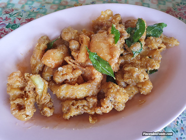 restoran loong hua sekinchan salted egg squid
