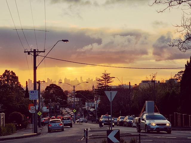 Camberwell sundown, Victoria