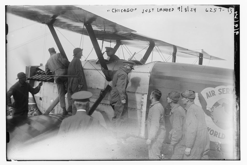 CHICAGO [plane], just landed 1924 (LOC)
