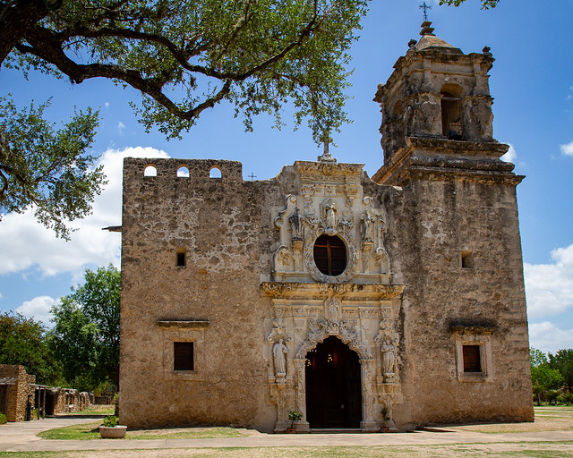 Mission San José, front