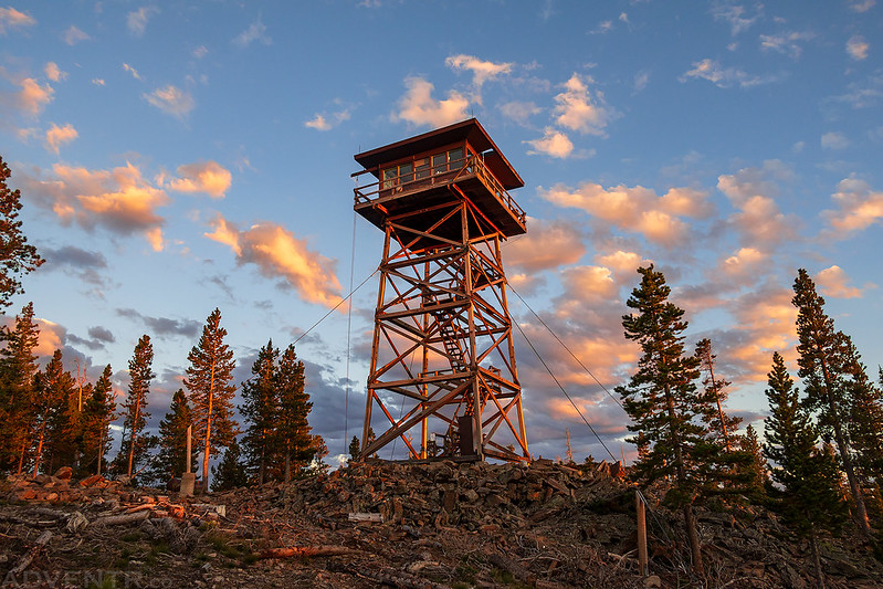 Spruce Mountain Fire Lookout Tower