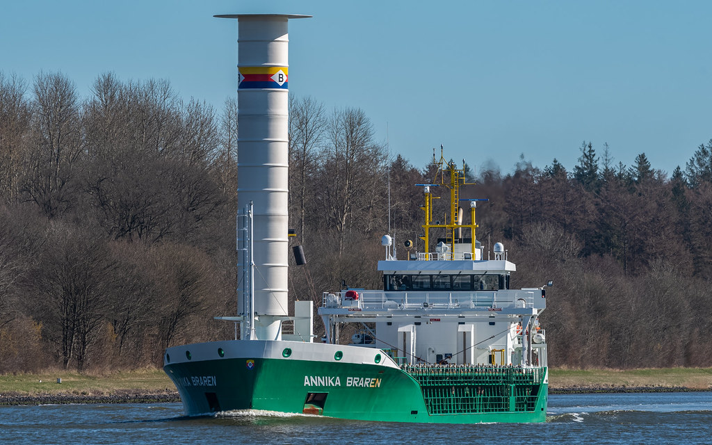 Brareb Annika Braren Windrotor _ Schiff mit Windrotor ausgestattet – KXIW