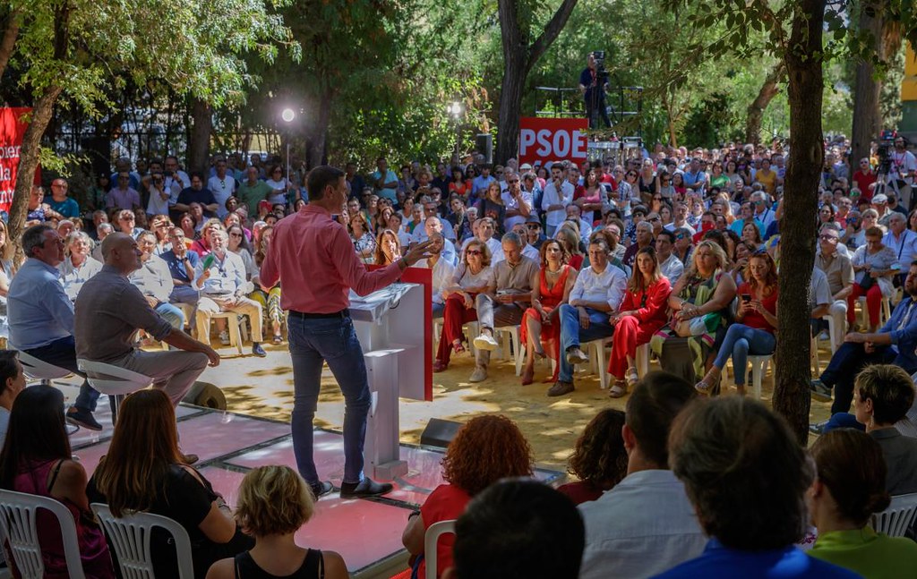 FOTOGRAFÍA. SEVILLA (ESPAÑA), 03.2022. El secretario general del PSOE y presidente del Gobierno, Pedro Sánchez Pérez Castejón. Efe (4)